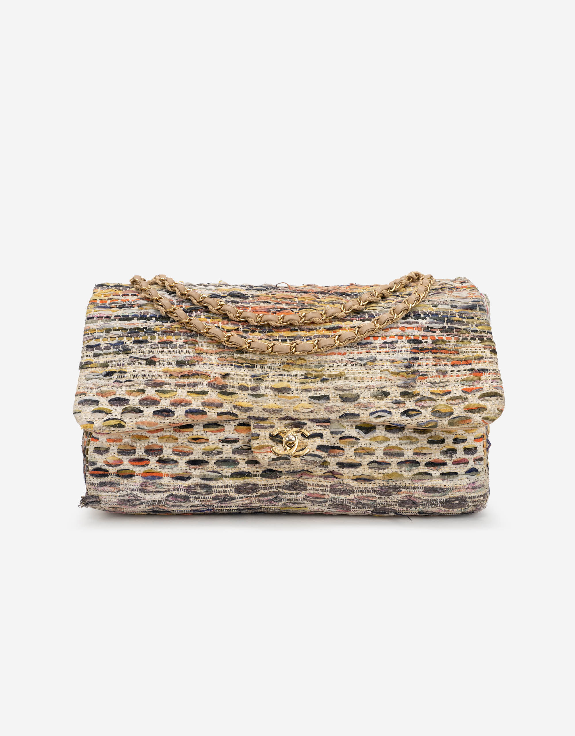 Chanel Timeless Maxi Tweed Multicolour
