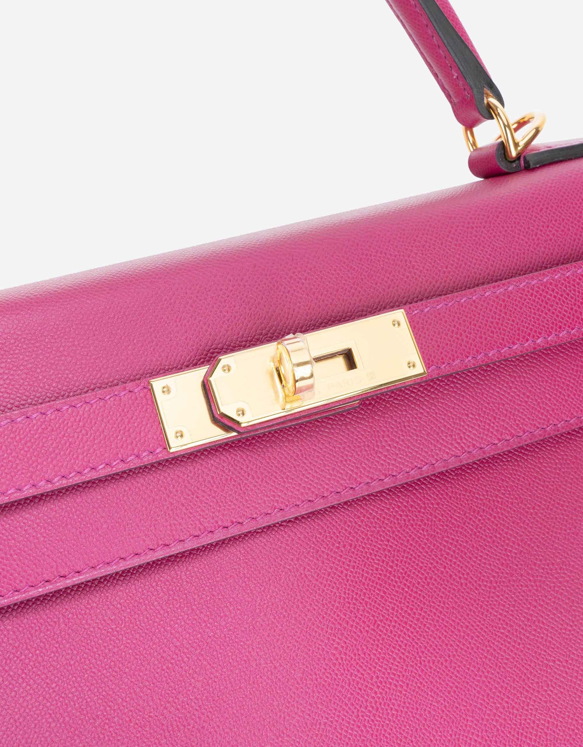 🆕 AUTHENTIC HERMES KELLY 28 ROSE POURPRE PHW, Luxury, Bags