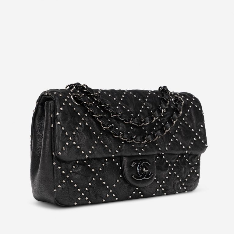 Gebrauchte Chanel Tasche Timeless Medium Chevre So Black Black | Verkaufen Sie Ihre Designer-Tasche auf Saclab.com