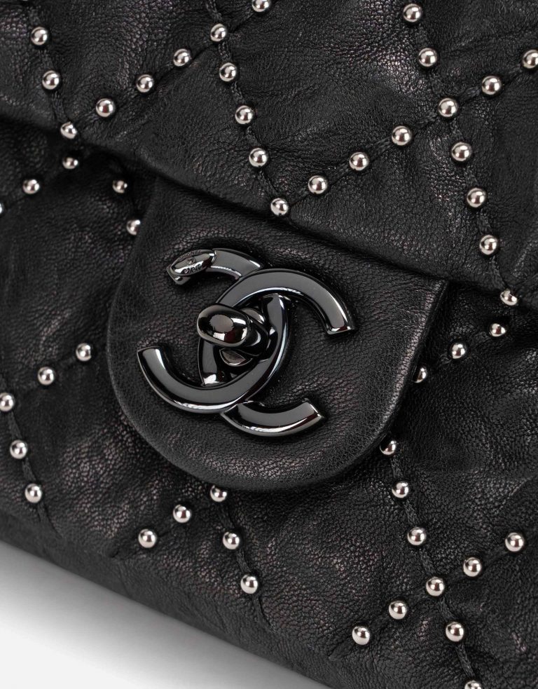 chanel velvet bag black
