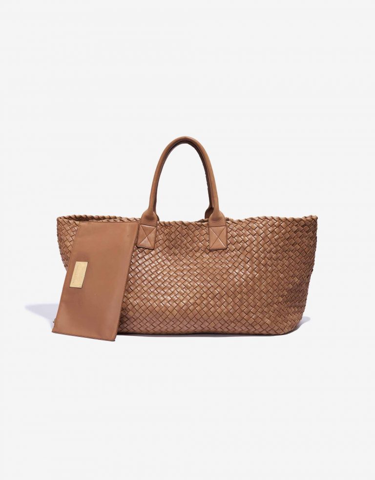 Bottega Veneta Large Camel Intrecciato SACLÀB