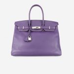 Hermès Birkin 35 Swift Iris Front