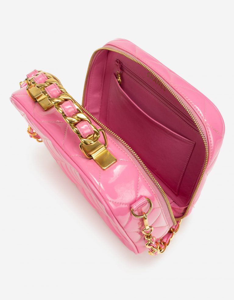 Sac Chanel d'occasion Vanity Case Medium Patent Pink Pink | Vendez votre sac de créateur sur Saclab.com