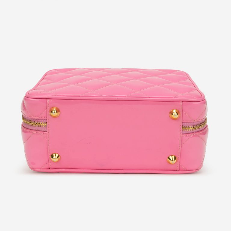 Sac Chanel d'occasion Vanity Case Medium Patent Pink Pink | Vendez votre sac de créateur sur Saclab.com