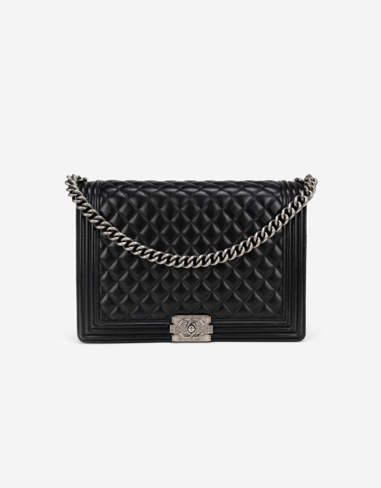 Chanel Boy Large Lamb Black