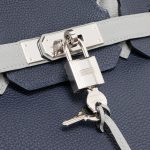 Pre-owned Hermès bag Birkin 30 HSS Togo Blue Encre / Gris Mouette Blue | Sell your designer bag on Saclab.com