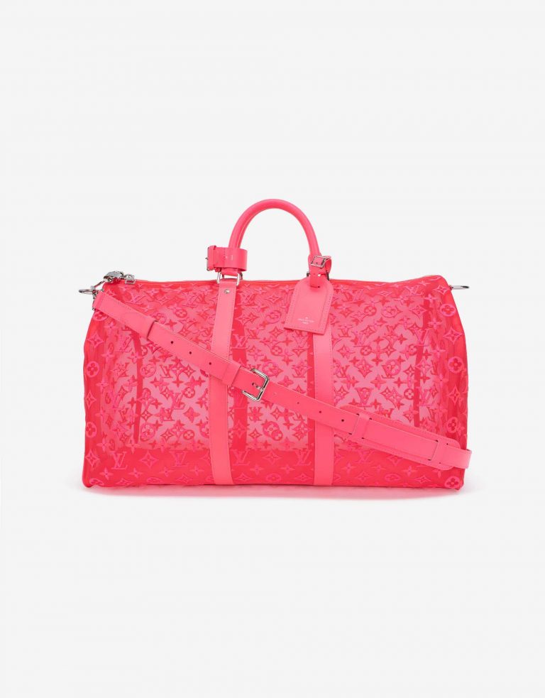 Louis Vuitton Keepall Large Mesh Monogram Pink SACLAB