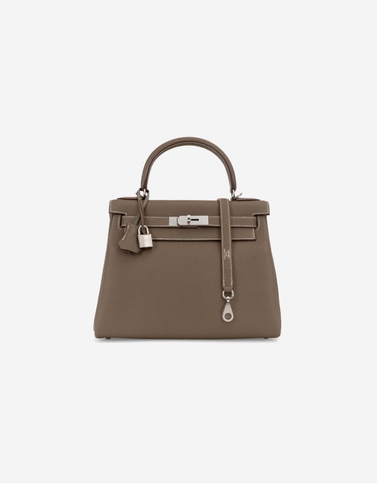 Hermès Kelly 28 Clemence Etoupe