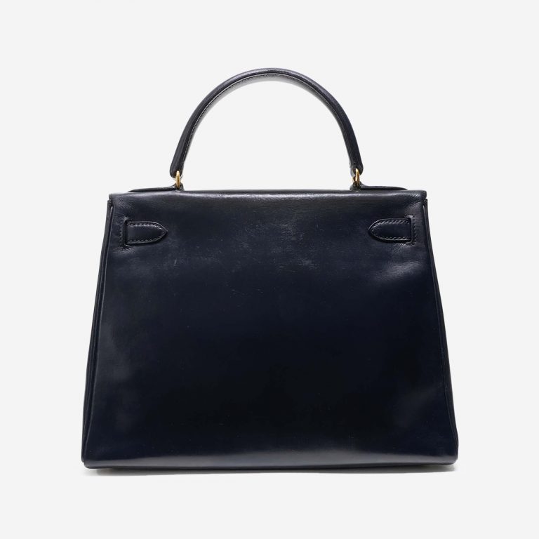 Hermès Kelly 28 Box Bleu Marine