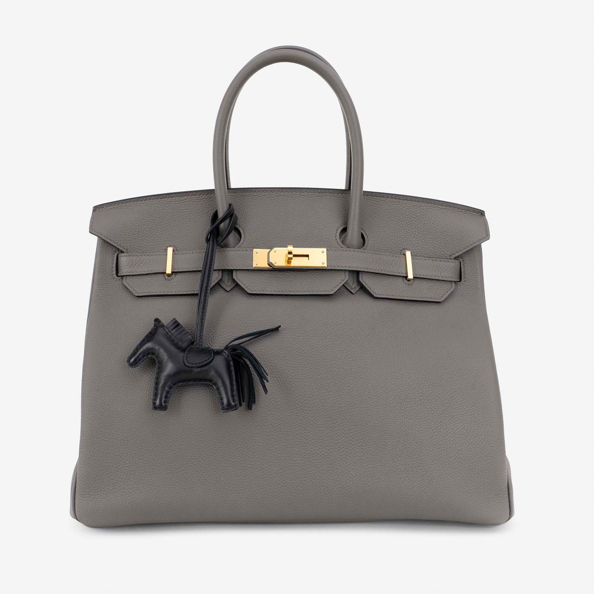 Hermès So Black Rodeo mm Bag Charm