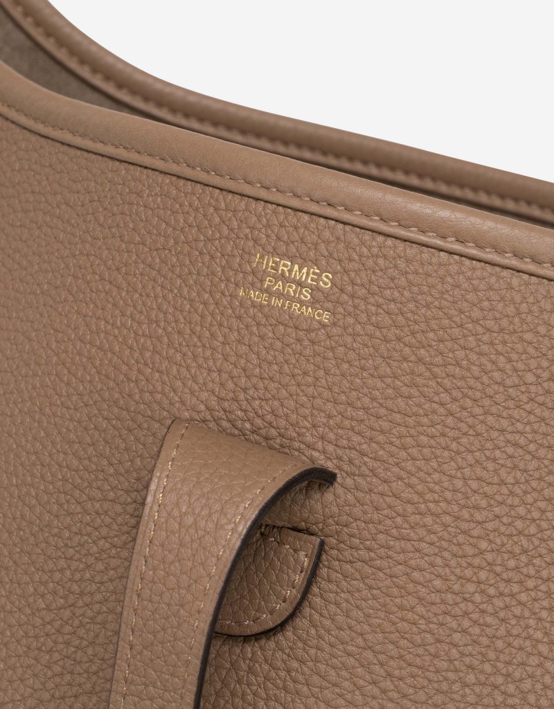 Hermès Evelyne 29 Taurillon Clemence Beige de Weimar | SACLÀB