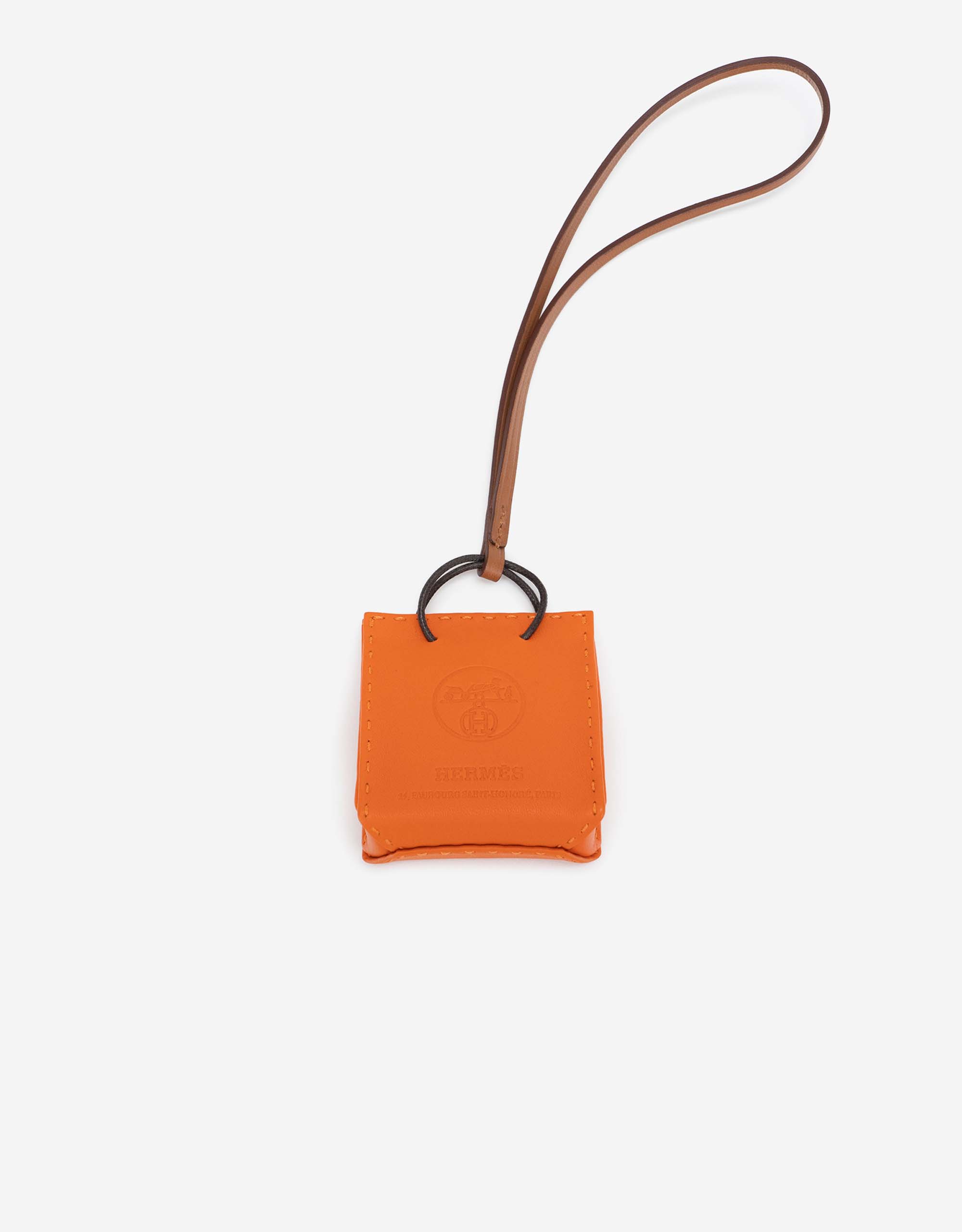 Hermes Paper Bag Charm Orange Feu – ＬＯＶＥＬＯＴＳＬＵＸＵＲＹ