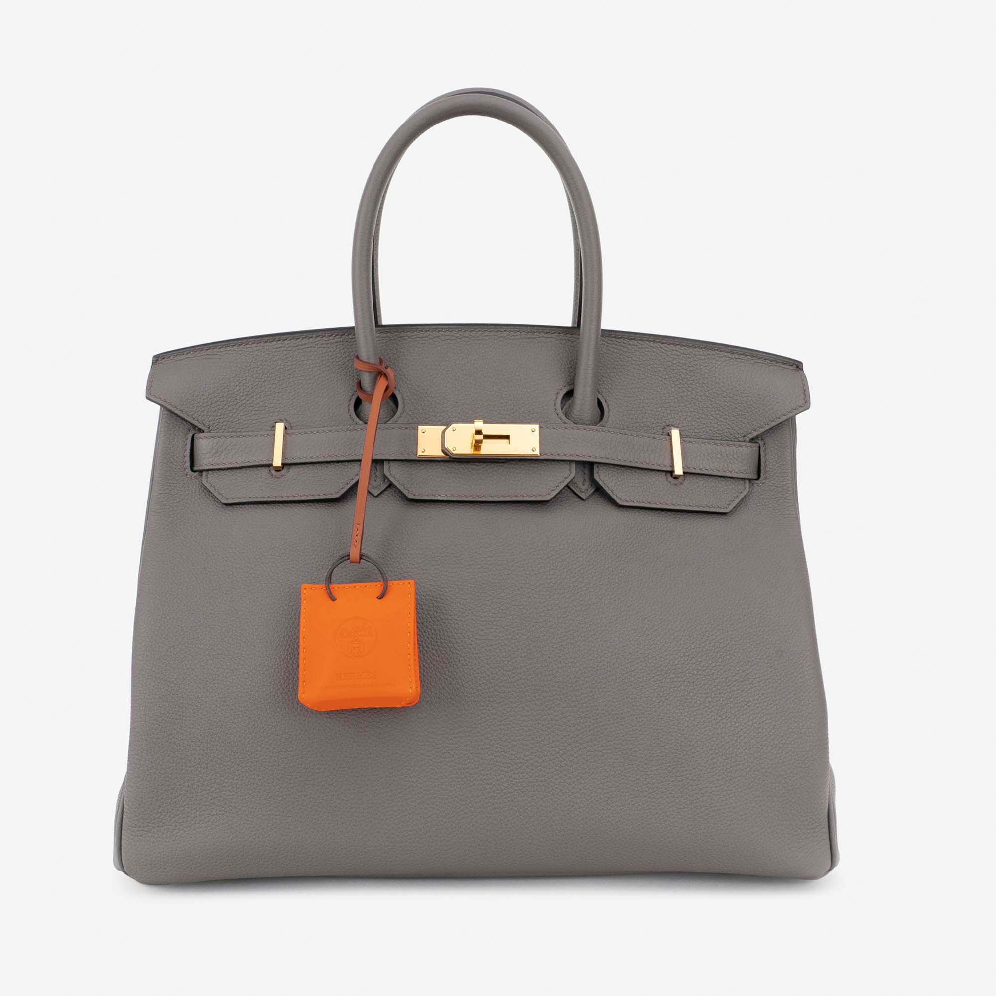 Hermès Bag Charm Feu / Gold
