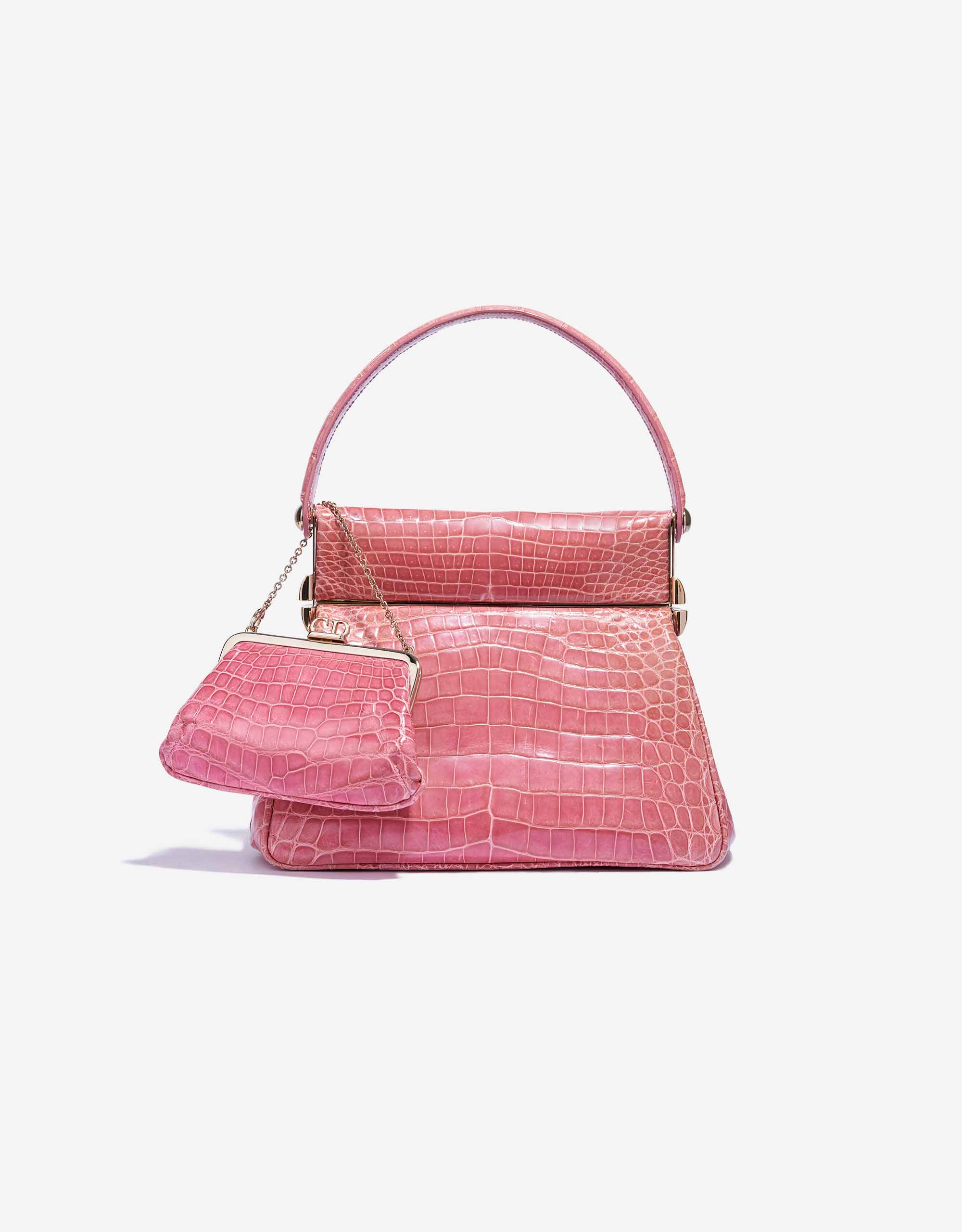 Dior Babe Niloticus Crocodile Pink Handbag