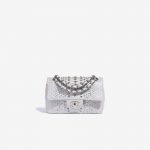 Chanel Timeless Petit Python Argent