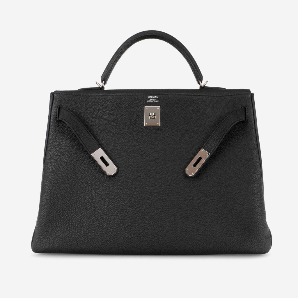 Hermès Kelly 40 Togo Black | SACLÀB