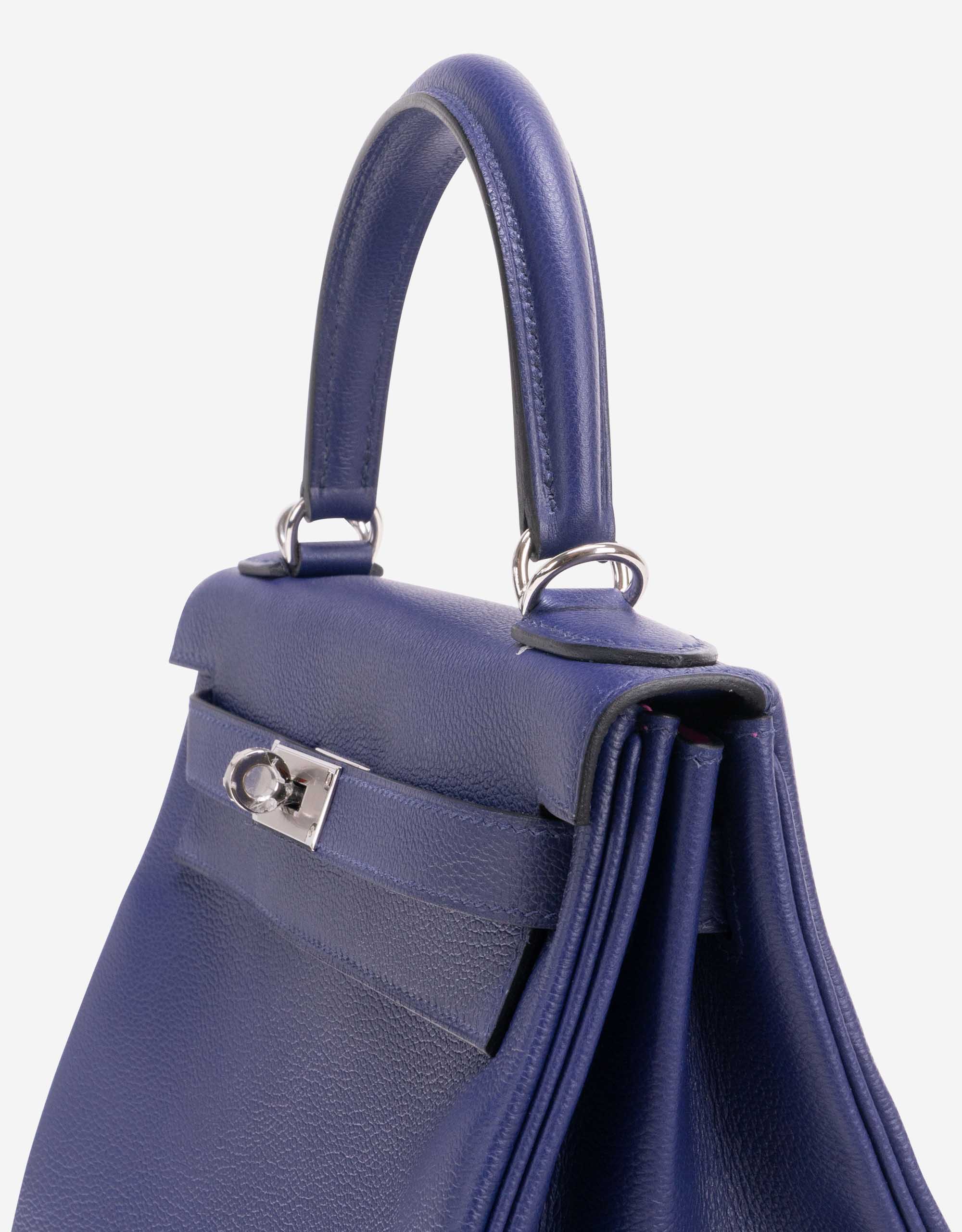 Hermès Verso Bleu Encre & Bleu Saphir Clémence Retourne Kelly