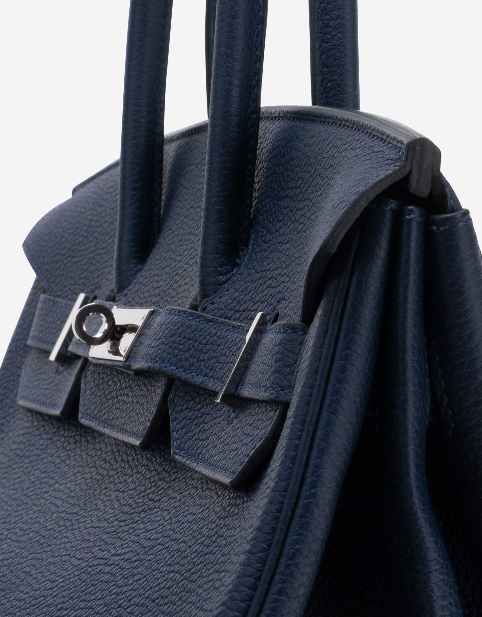 Hermes Blue Nuit Togo Leather Gold Hardware Birkin 35 Bag Hermes