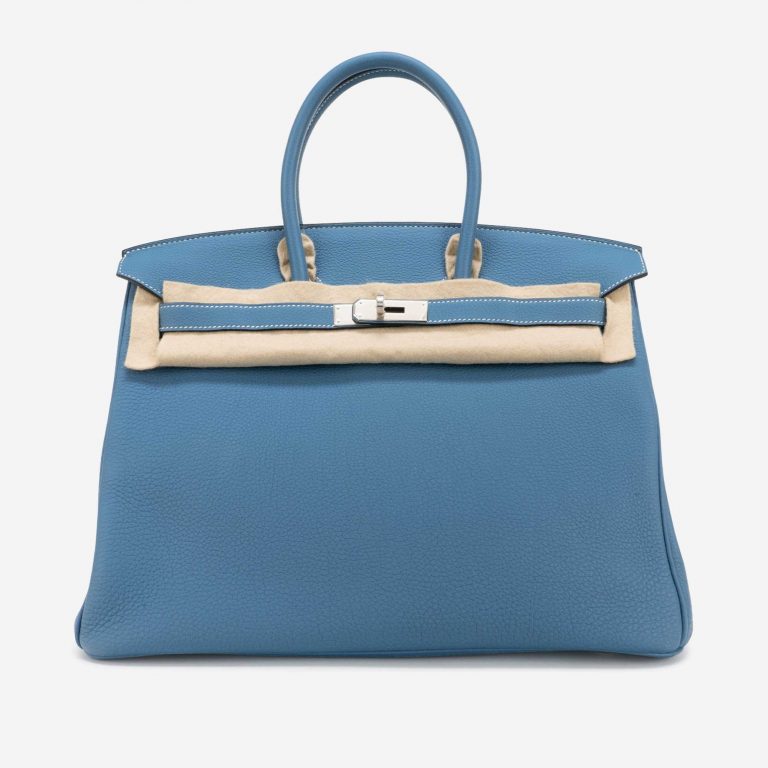 Hermès Birkin 35 Togo Blue Jean