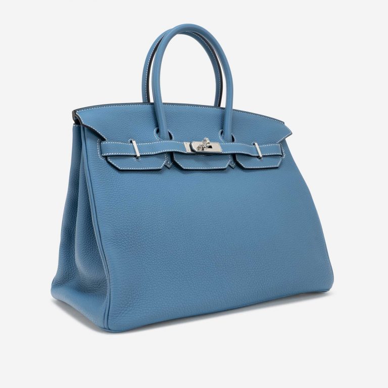 Hermès Birkin 35 Togo Blue Jean