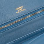 Hermès Birkin 40 Suede Grizzly Blue Thalassa