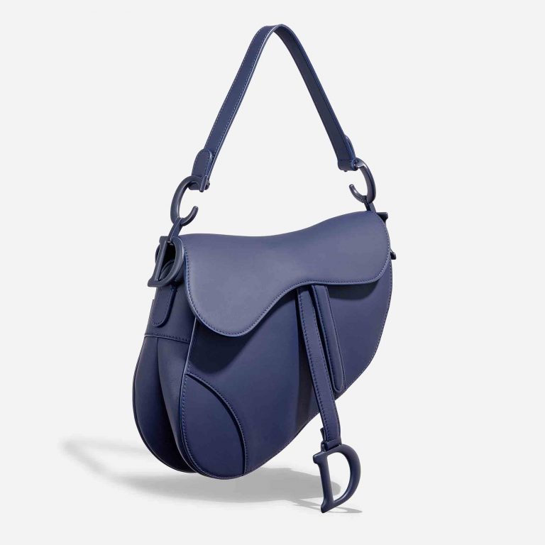 Dior Saddle Medium Calf Blue