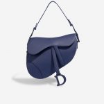 Dior Saddle Medium Calf Blue