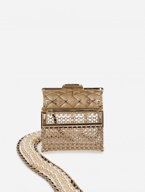 Pre-owned Chanel bag Timeless Micro Necklace Gold | Sell your designer bag on Saclab.com