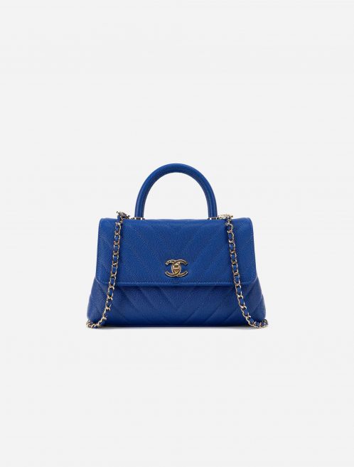 chanel blue crossbody bag
