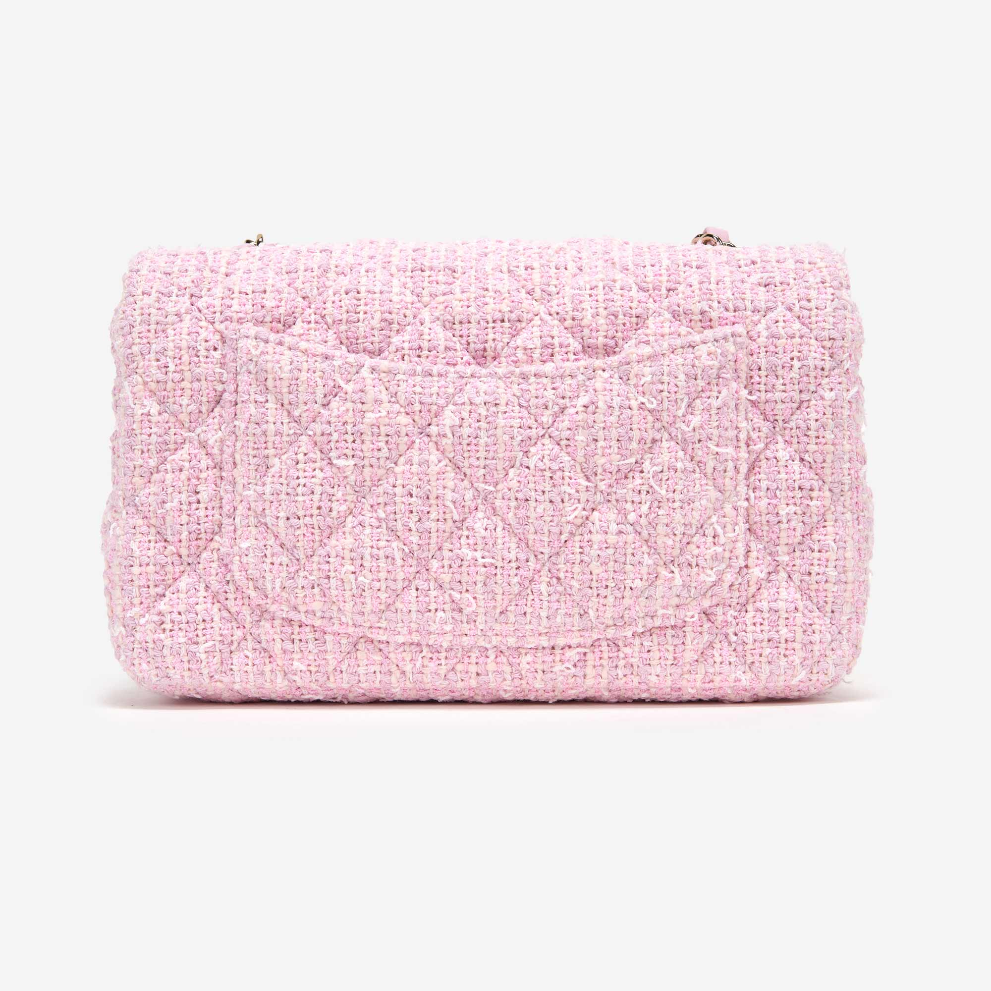 chanel tweed pink bag