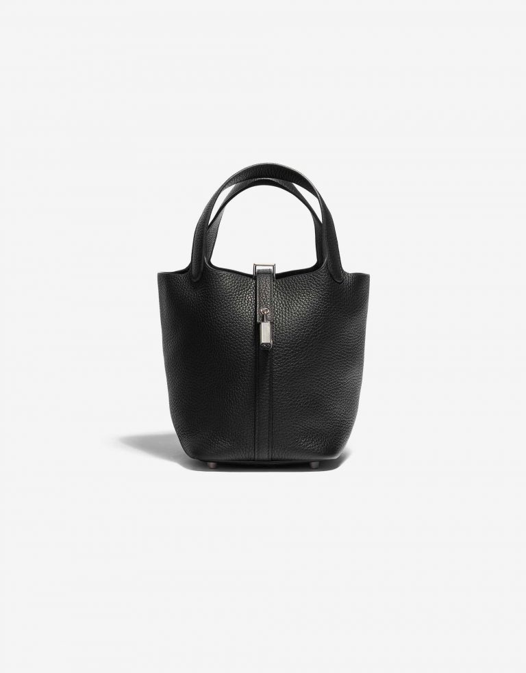 Hermès Picotin 18 Clemence Black