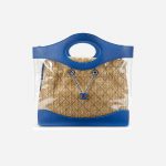 Chanel Shopper PVC / Straw Blue / Transparent