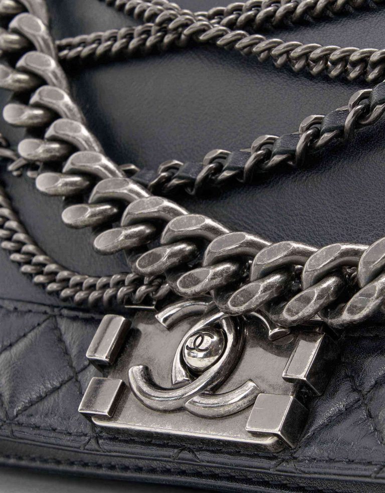 Chanel Boy Medium Calf Black