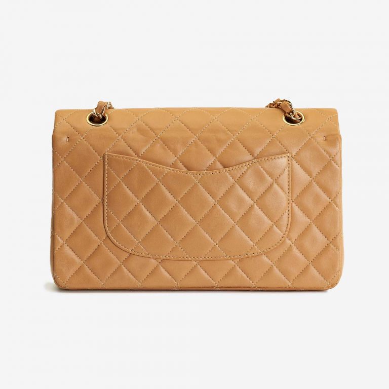 Pre-owned Chanel bag Timeless Medium Calf Beige Beige | Sell your designer bag on Saclab.com