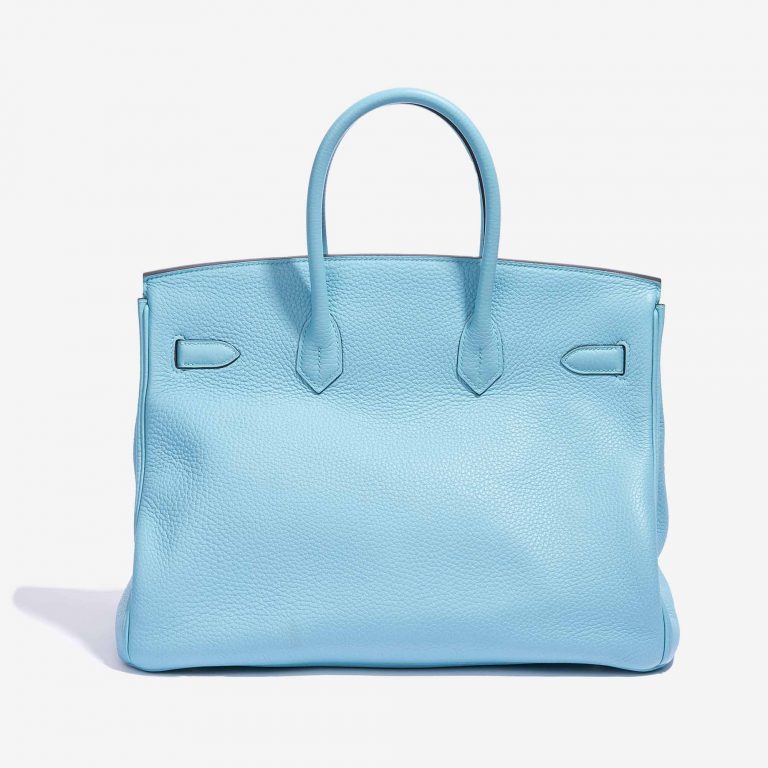 Hermès Birkin 35 Togo Blue Atoll Back