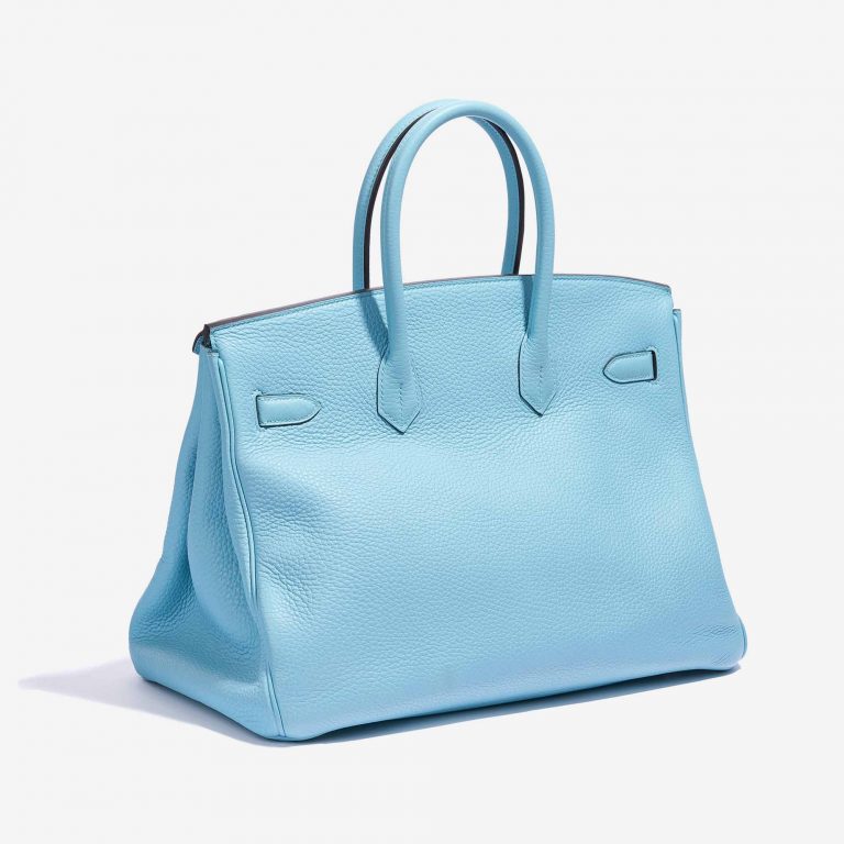 Hermès Birkin 35 Togo Blue Atoll Back