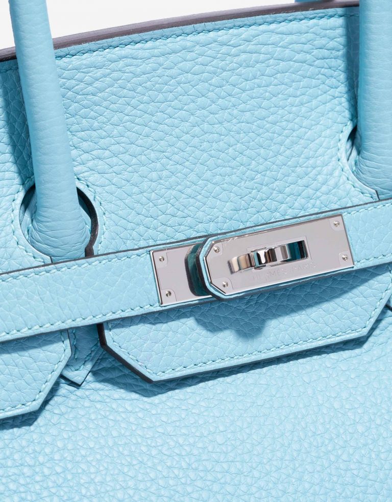Hermès Birkin 35 Togo Blue Atoll Hardware