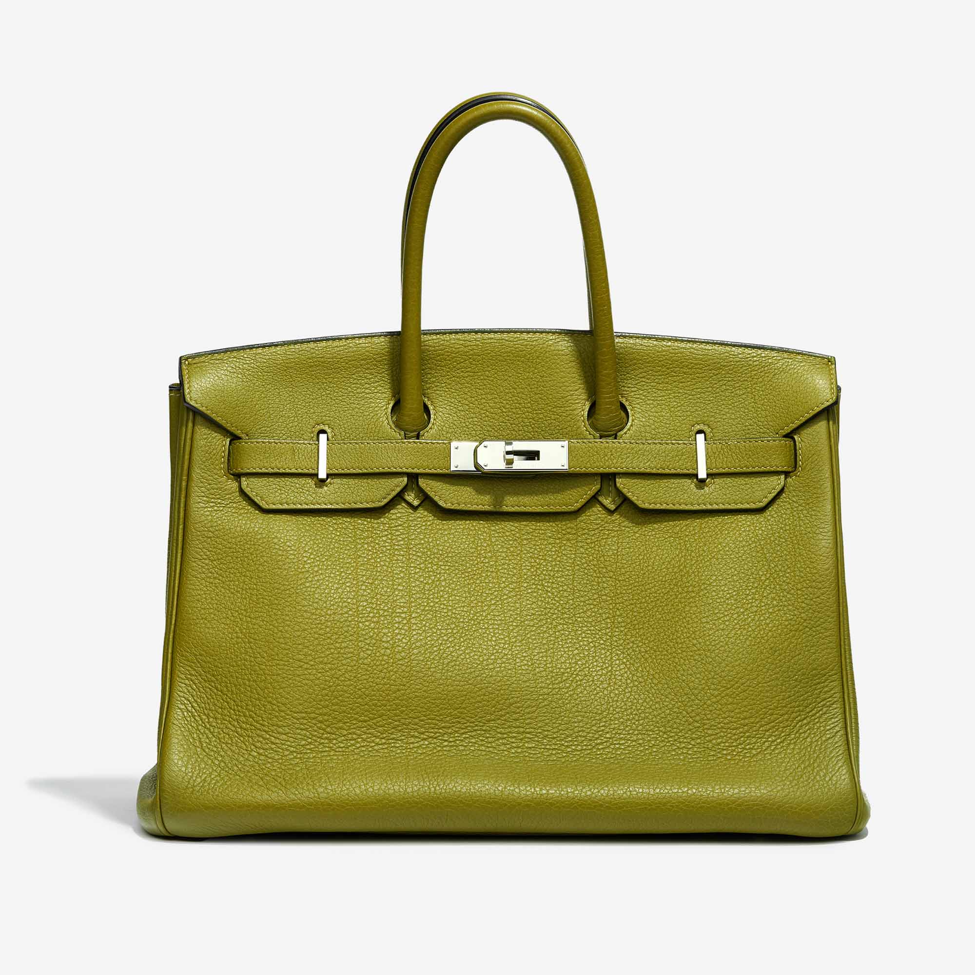 Hermès Birkin 35 Buffalo Sindhu Vert Chartreuse
