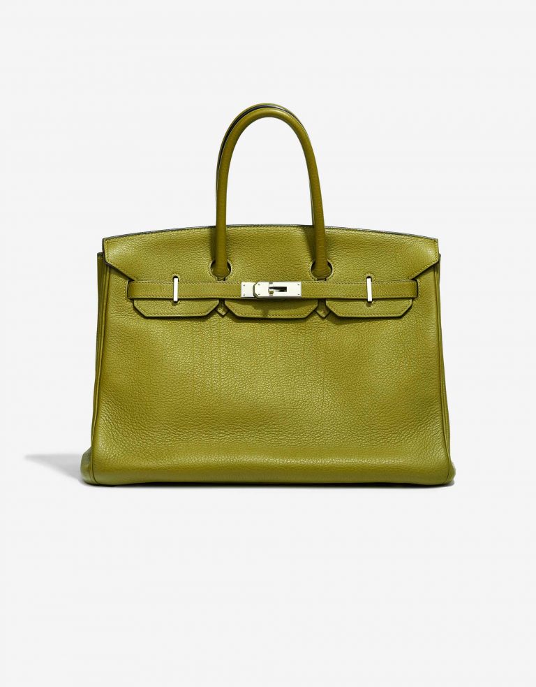 Hermès Birkin 35 Buffalo Sindhu Vert Chartreuse