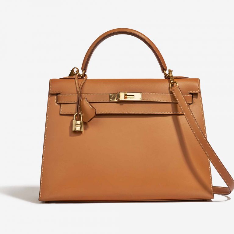 Hermès Kelly 32 Veau Charmonix Natural