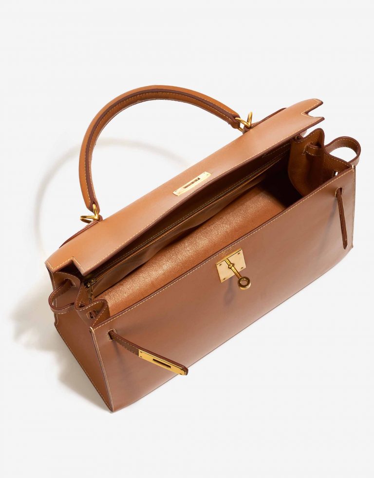 Hermès Kelly 32 Veau Charmonix Natural