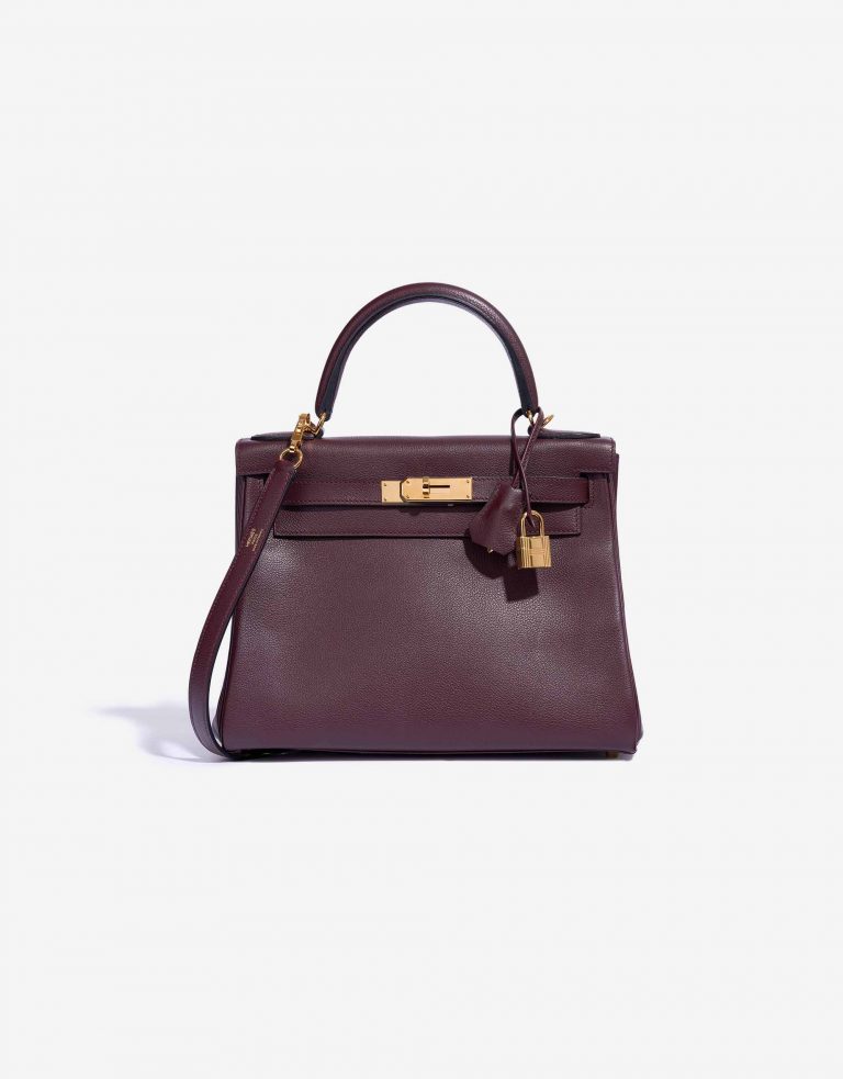 Hermès Kelly 28 Evercolor Prune