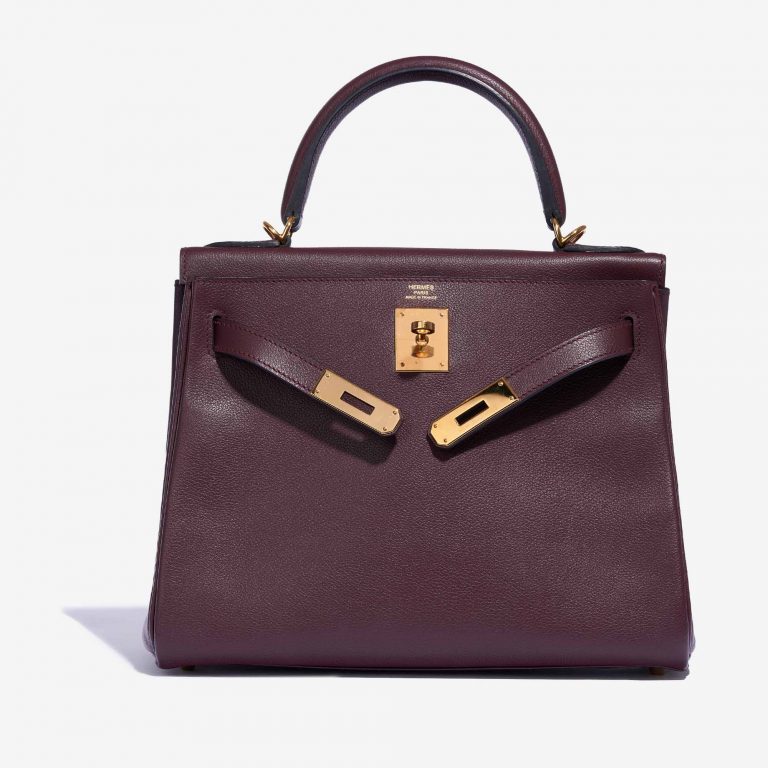 Hermès Kelly 28 Evercolor Prune