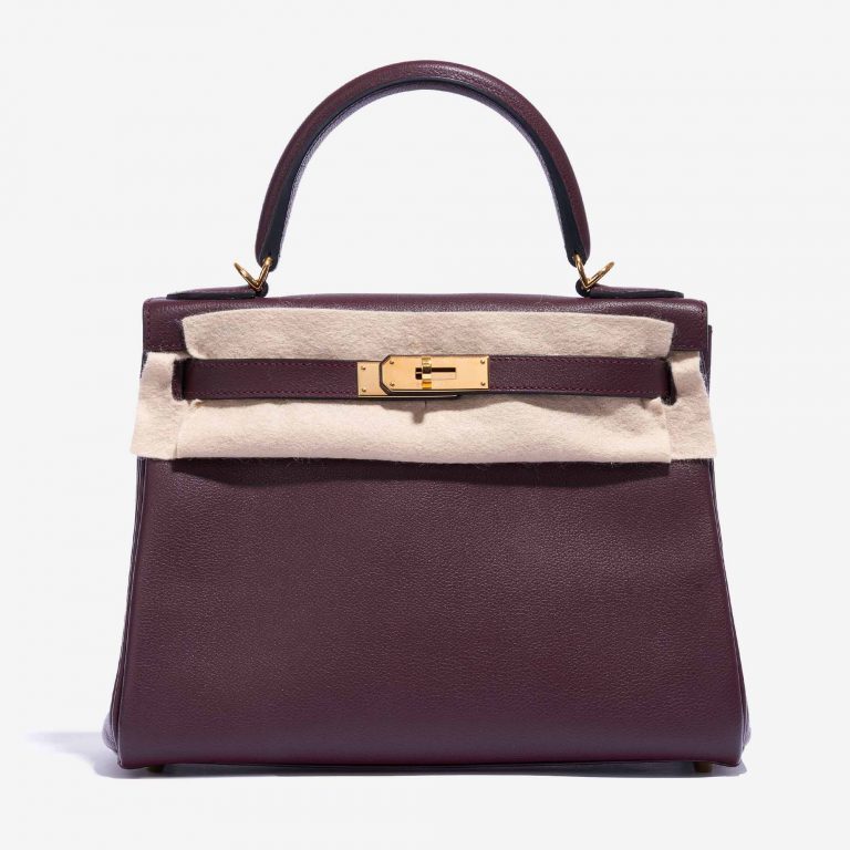 Hermès Kelly 28 Evercolor Prune