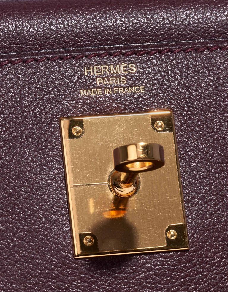 Hermès Kelly 28 Evercolor Prune