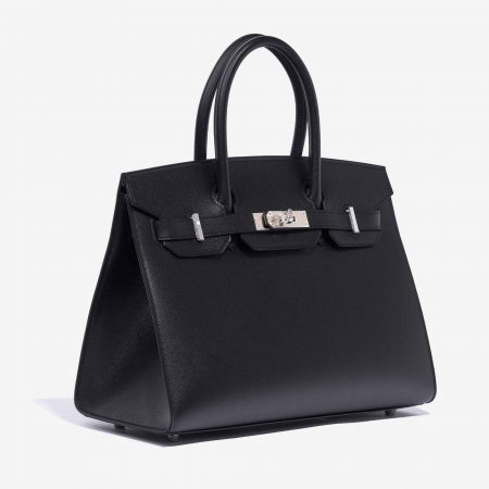 Hermès Birkin 30 Veau Madame Black | SACLÀB