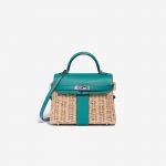 Hermès Kelly Picnic 20 Osier / Swift Vert Verone