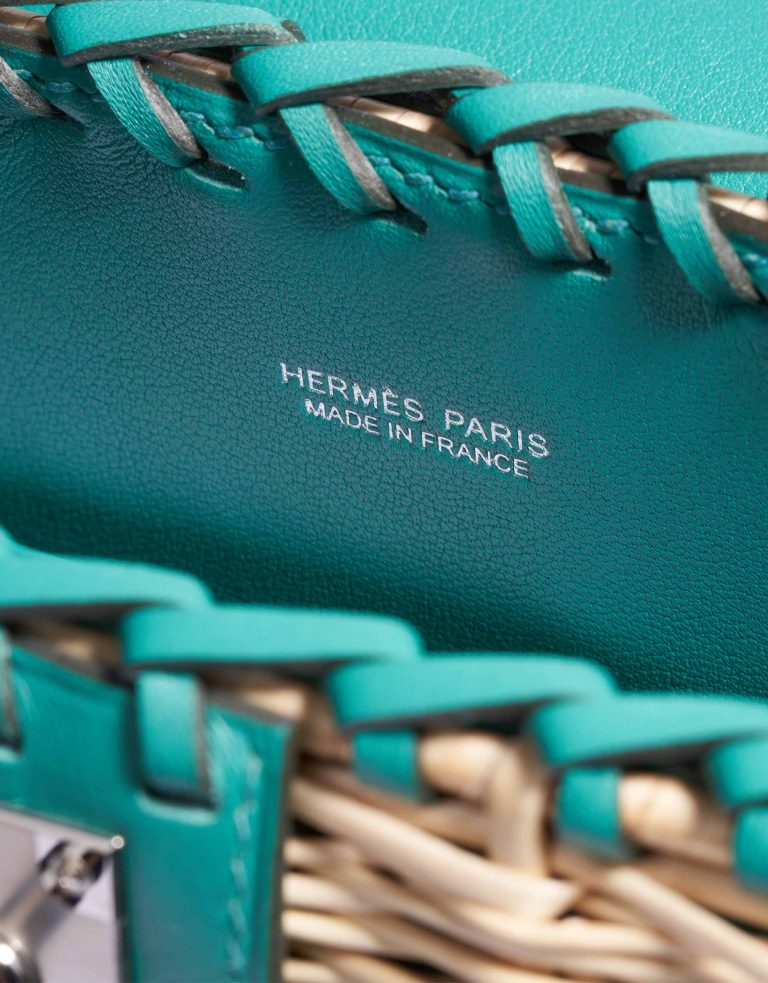 Hermès Kelly Picnic 20 Osier / Swift Vert Verone