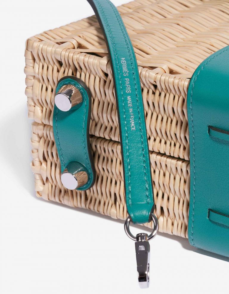 Hermès Kelly Picnic 20 Osier / Swift Vert Verone