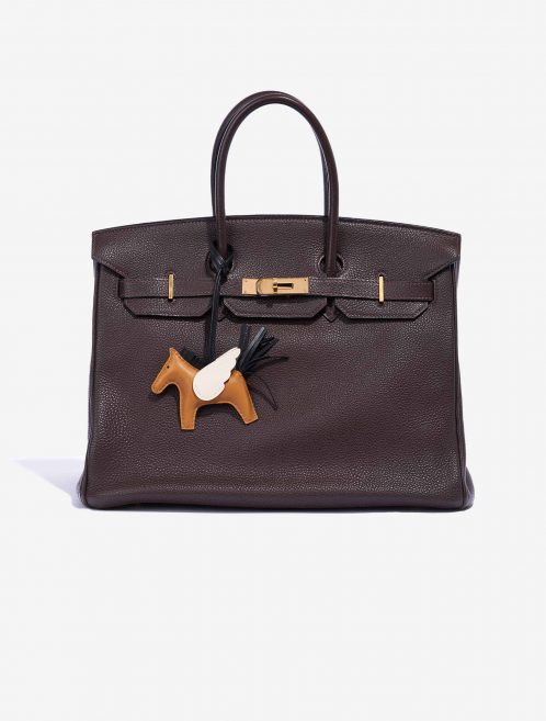 Hermès Rodéo Pegasus Lamb Sésame / Craie / Black